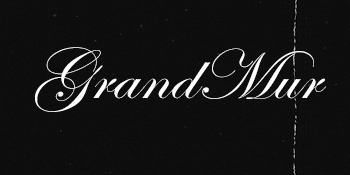 GrandMur GIF logo typo Bureau créatif et stratégique à Rennes
