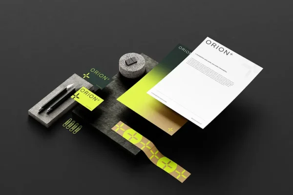 Création de marque, identité visuelle minimaliste